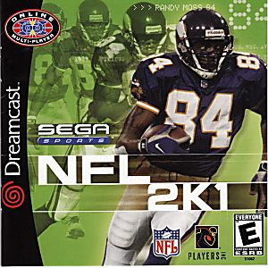 NFL 2K1 (SEGA DREAMCAST DC) - jeux video game-x