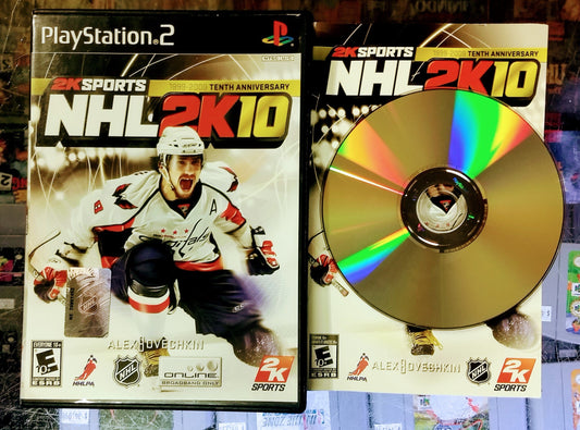 NHL 2K10 PLAYSTATION 2 PS2 - jeux video game-x