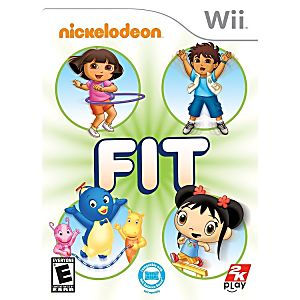 NICKELODEON FIT NINTENDO WII - jeux video game-x