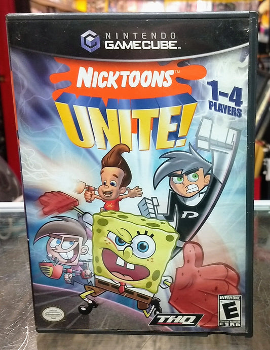 NICKTOONS UNITE NINTENDO GAMECUBE NGC - jeux video game-x