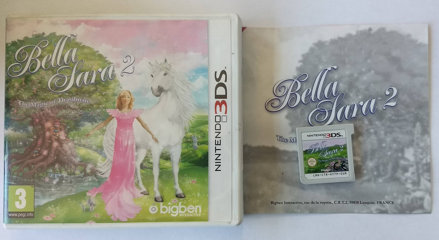 BELLA SARA 2 THE MAGIC OF DRASILMARE PAL IMPORT J3DS - jeux video game-x