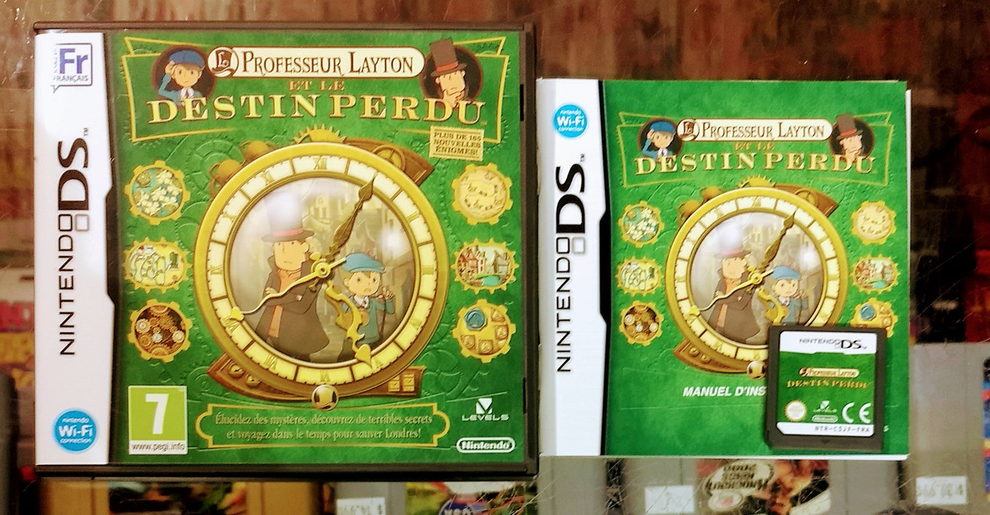 PROFESSEUR LAYTON ET LE DESTIN PERDU (PAL IMPORT) (NINTENDO DS) - jeux video game-x