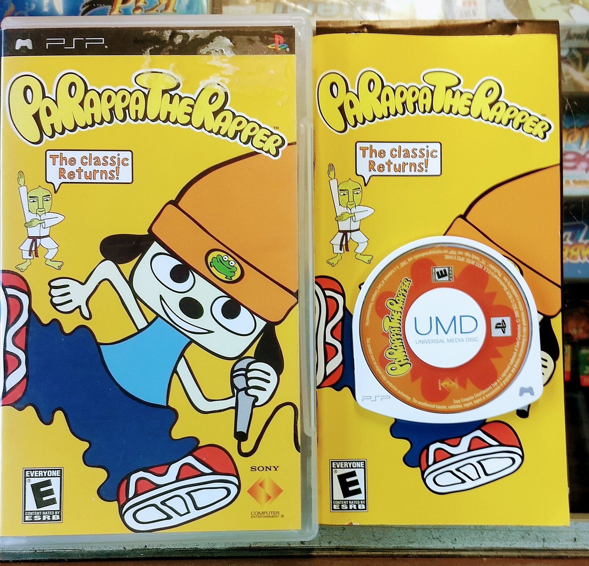 PARAPPA THE RAPPER (PLAYSTATION PORTABLE PSP) - jeux video game-x