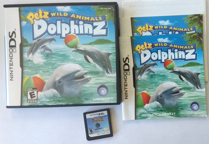 PETZ WILD ANIMALS DOLPHINZ NINTENDO DS - jeux video game-x