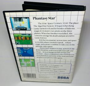 PHANTASY STAR SEGA MASTER SYSTEM SMS - jeux video game-x