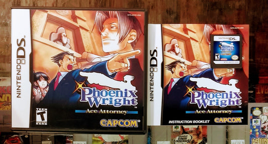 PHOENIX WRIGHT ACE ATTORNEY (NINTENDO DS) - jeux video game-x