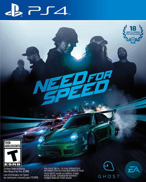 NEED FOR SPEED PLAYSTATION 4 PS4 - jeux video game-x