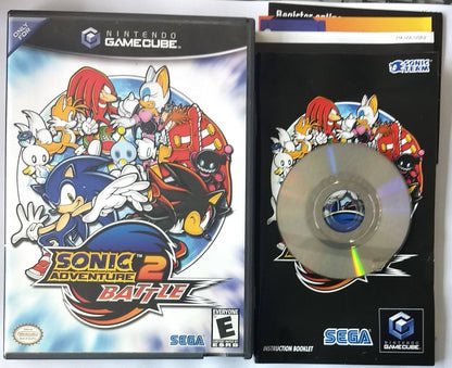 SONIC ADVENTURE 2 BATTLE NINTENDO GAMECUBE NGC - jeux video game-x