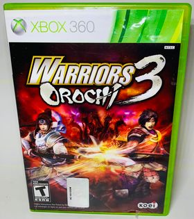 WARRIORS OROCHI 3 XBOX 360 X360 - jeux video game-x