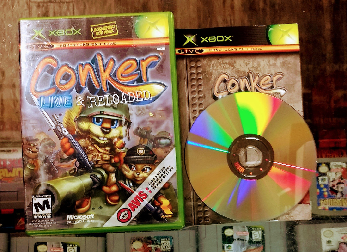 CONKER LIVE AND RELOADED XBOX - jeux video game-x