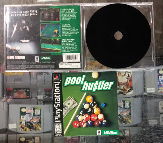 POOL HUSTLER (PLAYSTATION PS1) - jeux video game-x