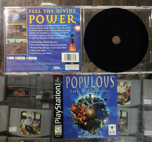 POPULOUS THE BEGINNING (PLAYSTATION PS1) - jeux video game-x