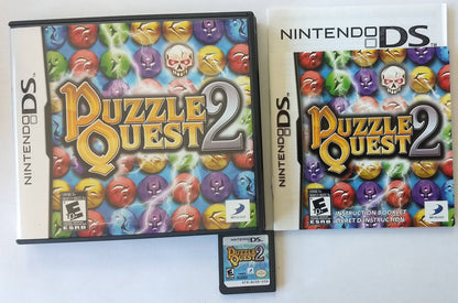 PUZZLE QUEST 2 NINTENDO DS - jeux video game-x