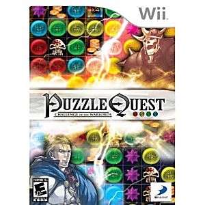 PUZZLE QUEST CHALLENGE OF THE WARLORDS NINTENDO WII - jeux video game-x