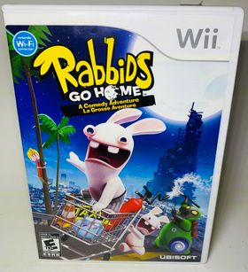 RABBIDS GO HOME NINTENDO WII - jeux video game-x