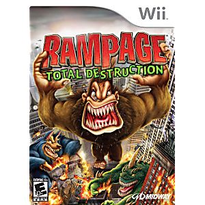 RAMPAGE TOTAL DESTRUCTION NINTENDO WII - jeux video game-x