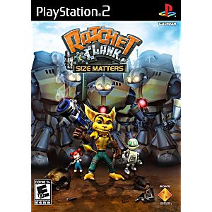 RATCHET AND CLANK SIZE MATTERS PLAYSTATION 2 PS2 - jeux video game-x