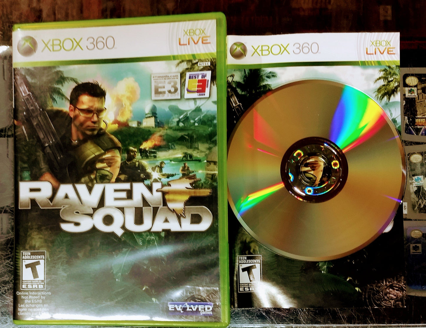 RAVEN SQUAD XBOX 360 X360 - jeux video game-x