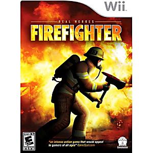 REAL HEROES: FIREFIGHTER (NINTENDO WII) - jeux video game-x