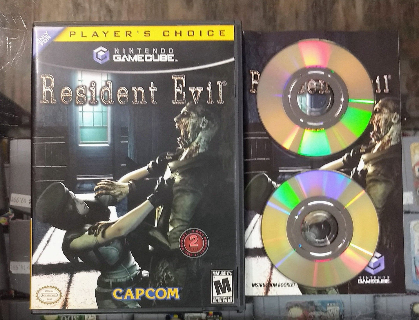 RESIDENT EVIL PLAYERS CHOICE (NINTENDO GAMECUBE NGC) - jeux video game-x