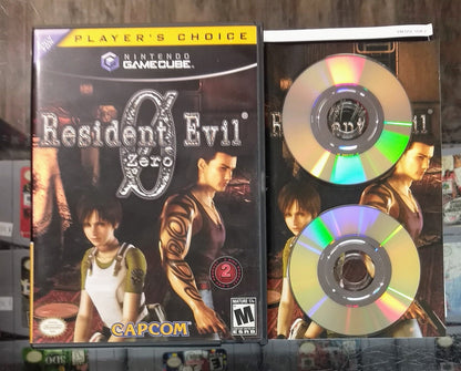 RESIDENT EVIL ZERO PLAYERS CHOICE NINTENDO GAMECUBE NGC - jeux video game-x