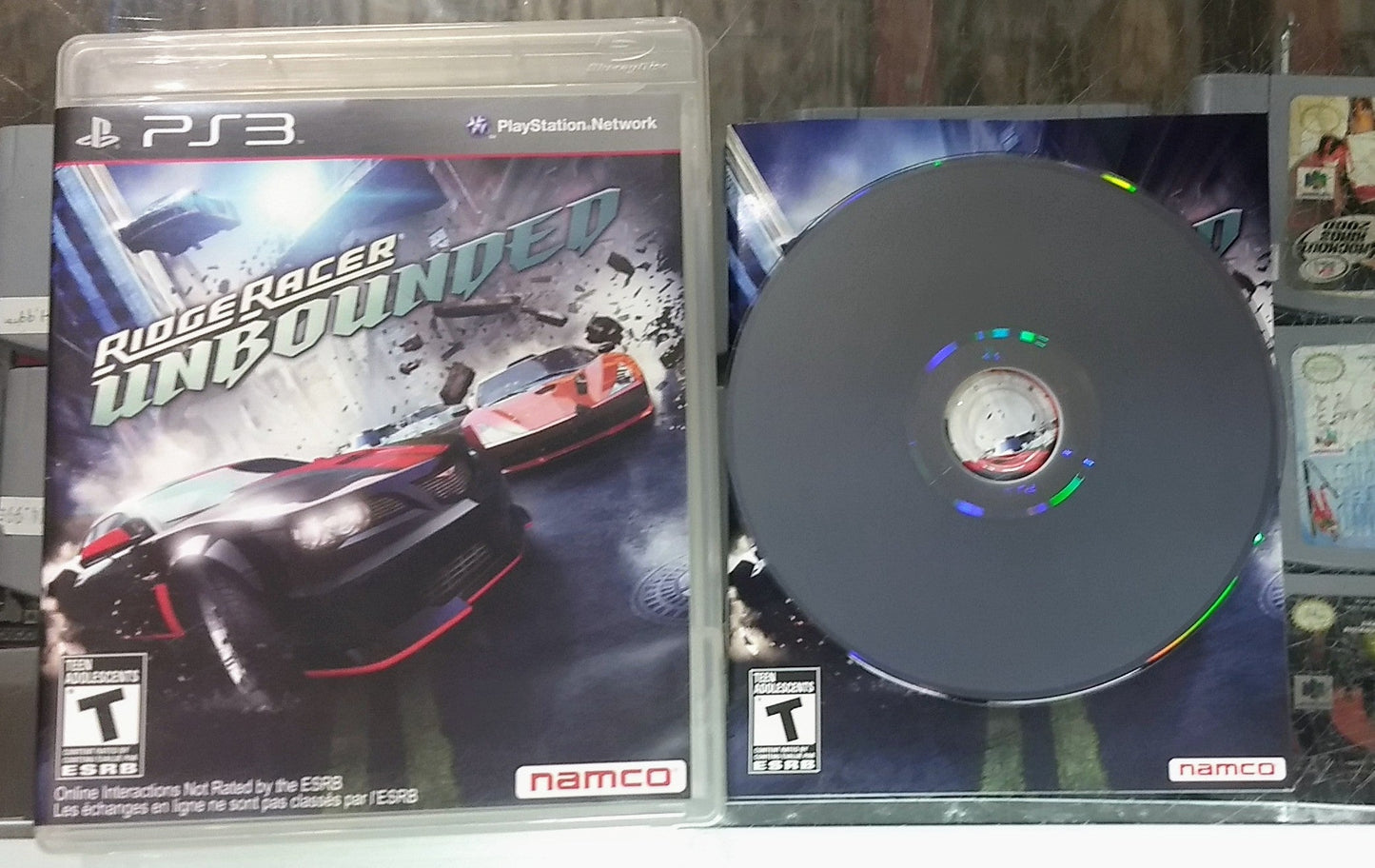 RIDGE RACER UNBOUNDED (PLAYSTATION 3 PS3) - jeux video game-x