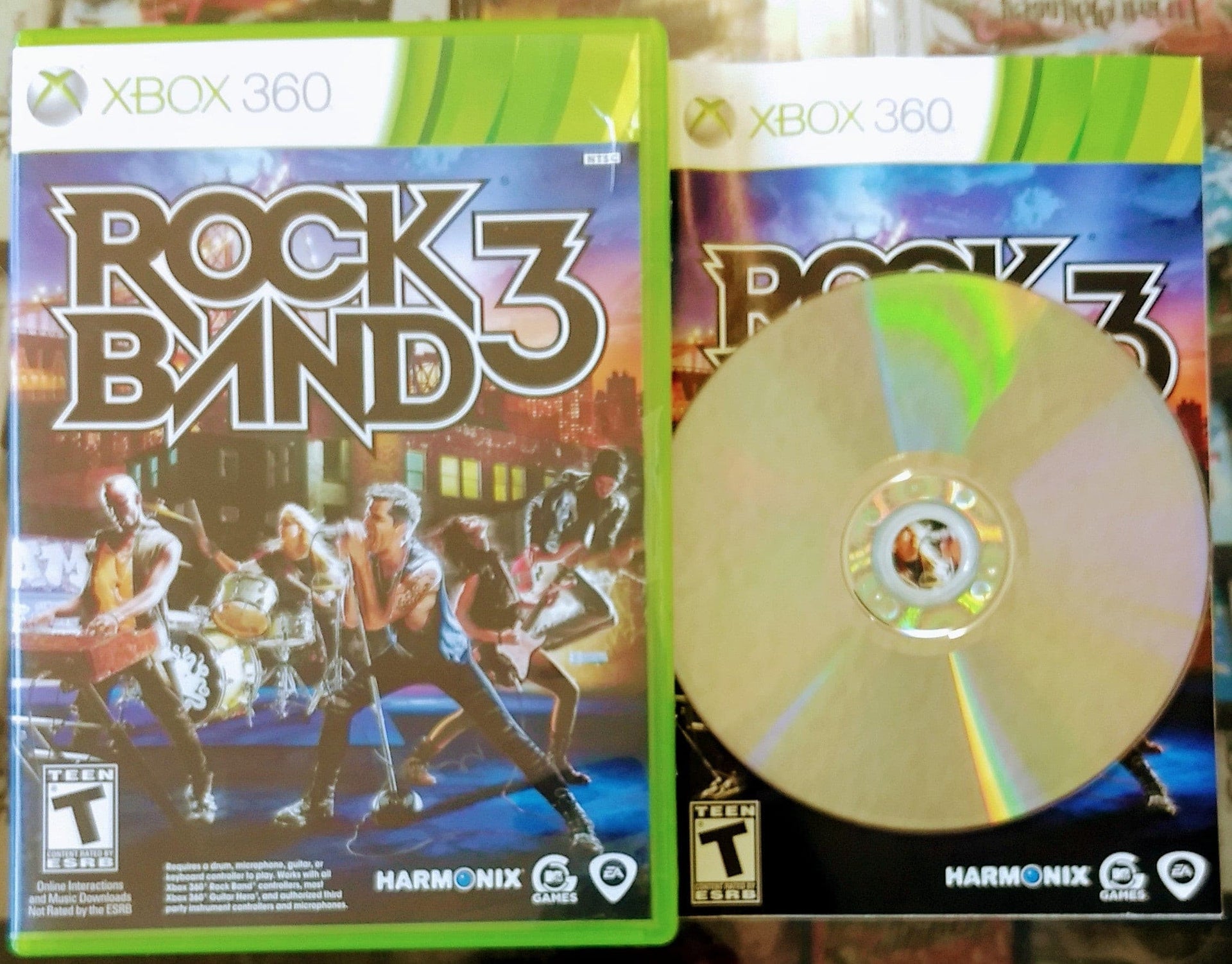 ROCK BAND 3 XBOX 360 X360 | jeux video game-x