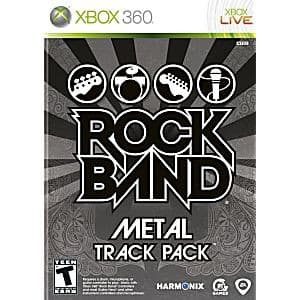 ROCK BAND METAL TRACK PACK XBOX 360 x360 - jeux video game-x