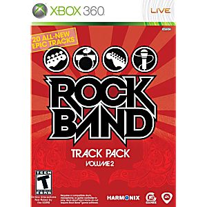 ROCK BAND TRACK PACK VOLUME 2 (XBOX 360 X360) - jeux video game-x