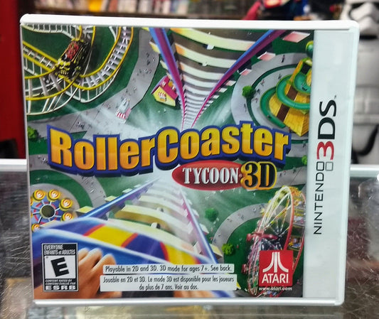 ROLLER COASTER TYCOON 3D NINTENDO 3DS - jeux video game-x