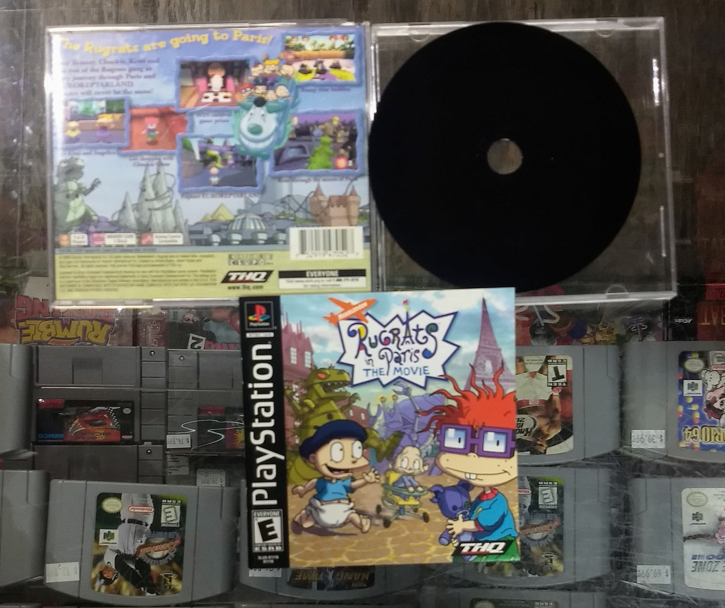 RUGRATS IN PARIS: THE MOVIE (PLAYSTATION PS1) - jeux video game-x