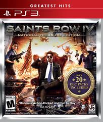 SAINTS ROW SR IV 4 NATIONAL TREASURE EDITION GREATEST HITS (PLAYSTATION 3 PS3) - jeux video game-x