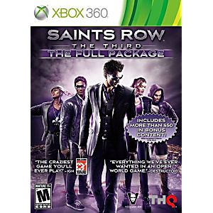 SAINTS ROW SR THE THIRD 3 THE FULL PACKAGE (XBOX 360 X360) - jeux video game-x