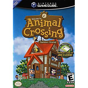 ANIMAL CROSSING (NINTENDO GAMECUBE NGC) - jeux video game-x