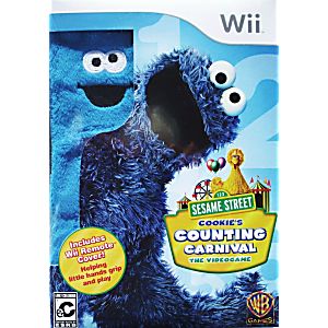 SESAME STREET: COOKIE'S COUNTING CARNIVAL NINTENDO WII - jeux video game-x