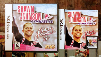 SHAWN JOHNSON GYMNASTICS NINTENDO DS - jeux video game-x