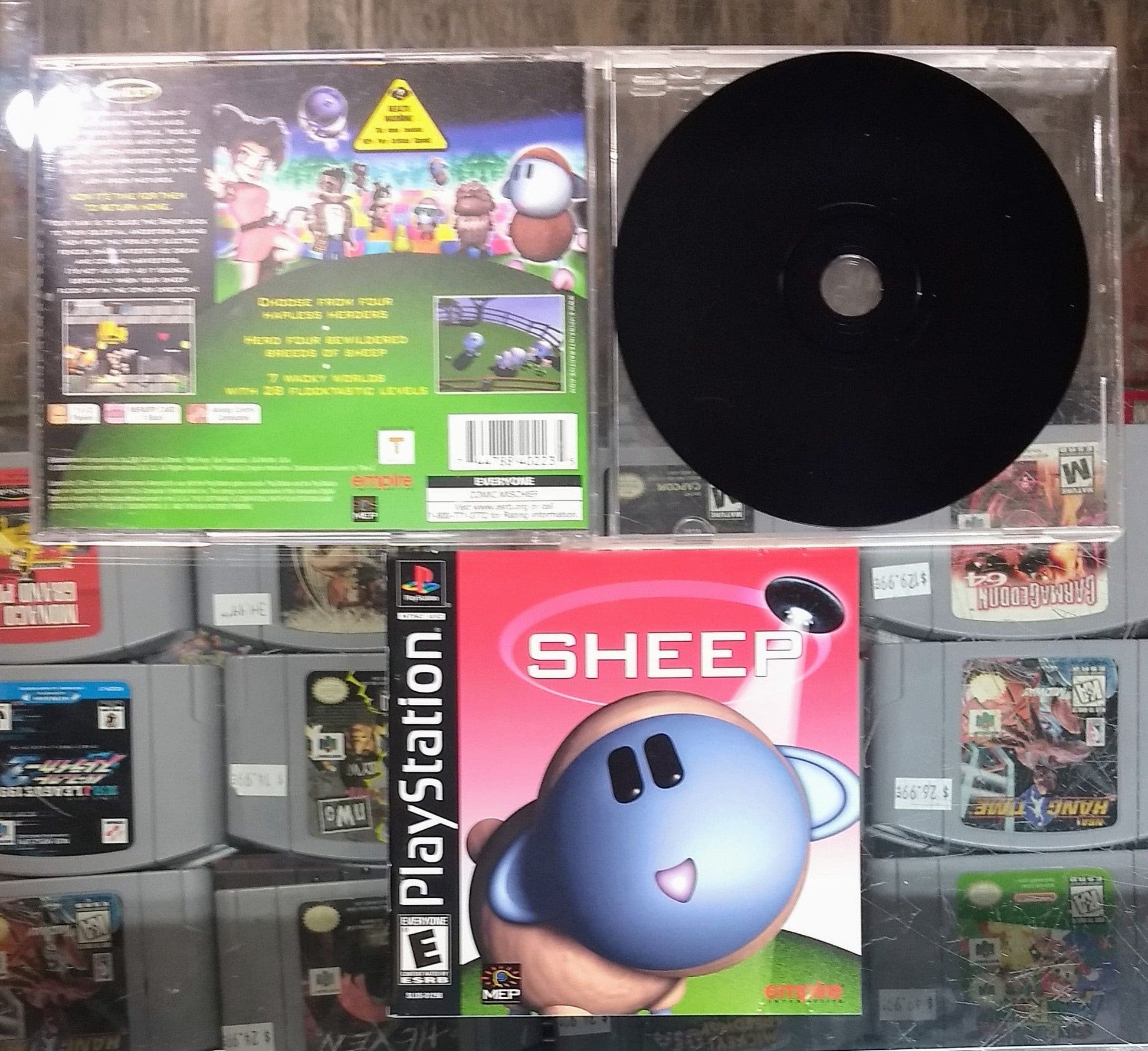 SHEEP (PLAYSTATION PS1) - jeux video game-x