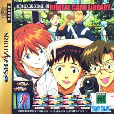 SHINSEIKI EVANGELION DIGITAL CARD LIBRARY GS-9159 JAP IMPORT SEGA SATURN JSS - jeux video game-x