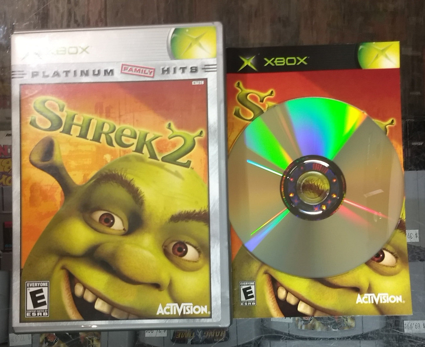 SHREK 2 PLATINUM HITS (XBOX) - jeux video game-x