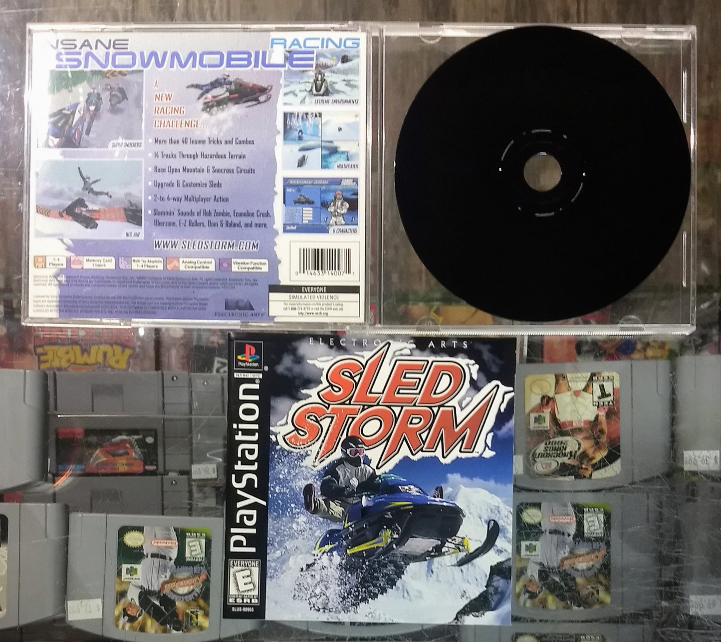 SLED STORM (PLAYSTATION PS1) - jeux video game-x