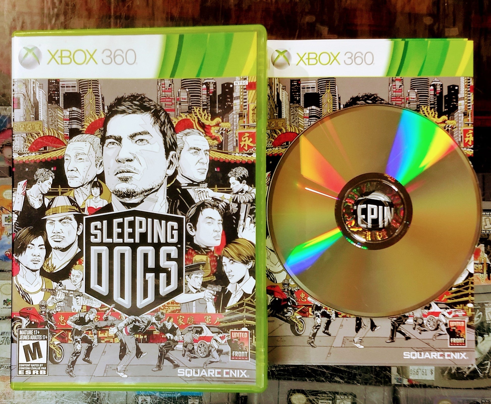 SLEEPING DOGS XBOX 360 X360 - jeux video game-x