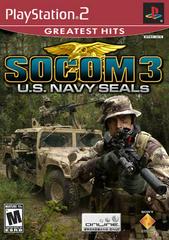 SOCOM 3: US NAVY SEALS GREATEST HITS (PLAYSTATION 2 PS2) - jeux video game-x