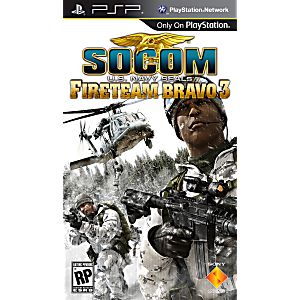 SOCOM: U.S. NAVY SEALS FIRETEAM BRAVO 3 (PLAYSTATION PORTABLE PSP) - jeux video game-x