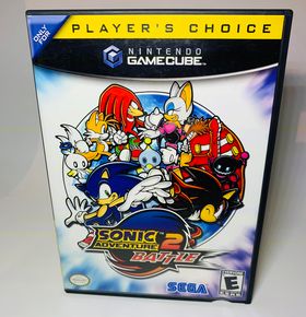 SONIC ADVENTURE 2 BATTLE PLAYERS CHOICE NINTENDO GAMECUBE NGC - jeux video game-x