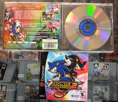 SONIC ADVENTURE 2 (SEGA DREAMCAST DC) - jeux video game-x