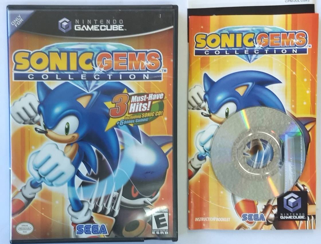 SONIC GEMS COLLECTION (NINTENDO GAMECUBE NGC) - jeux video game-x