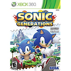 SONIC GENERATIONS (XBOX 360 X360) - jeux video game-x