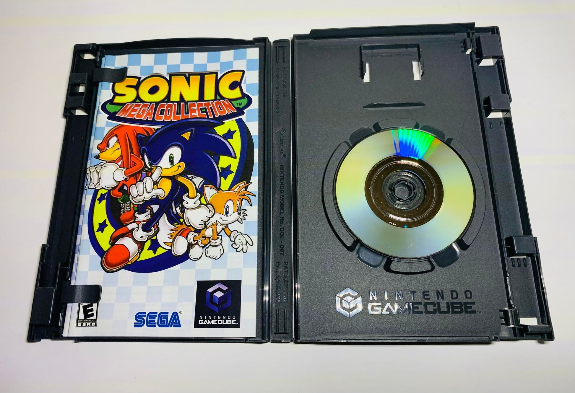 SONIC MEGA COLLECTION PLAYER'S CHOICE NINTENDO GAMECUBE NGC - jeux video game-x