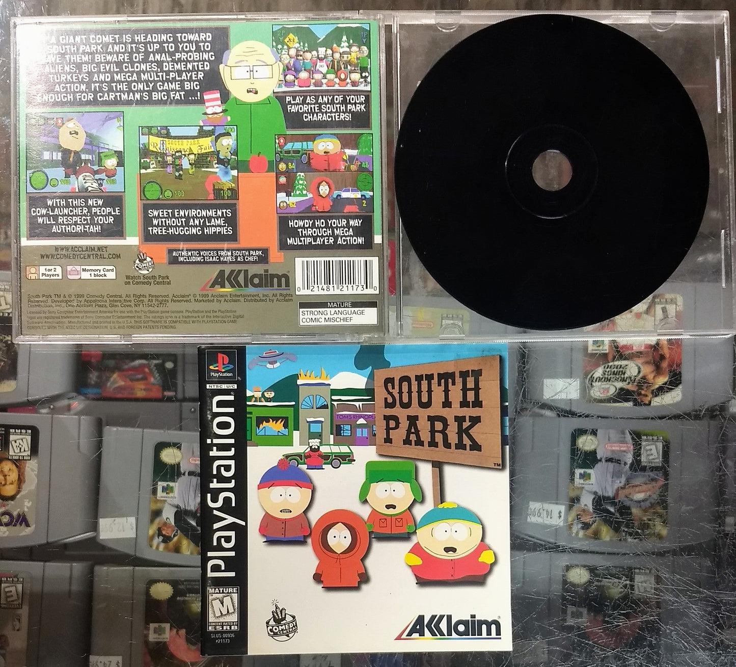 SOUTH PARK (PLAYSTATION PS1) - jeux video game-x
