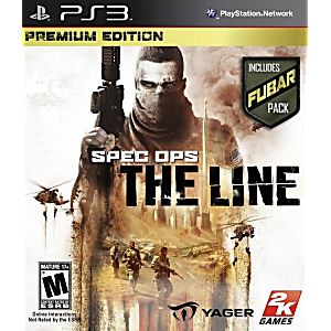 SPEC OPS THE LINE PREMIUM EDITION (PLAYSTATION 3 PS3) - jeux video game-x